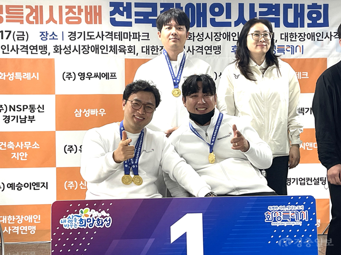 세종시BDH파라스사격팀, 전국대회 15개 메달 획득