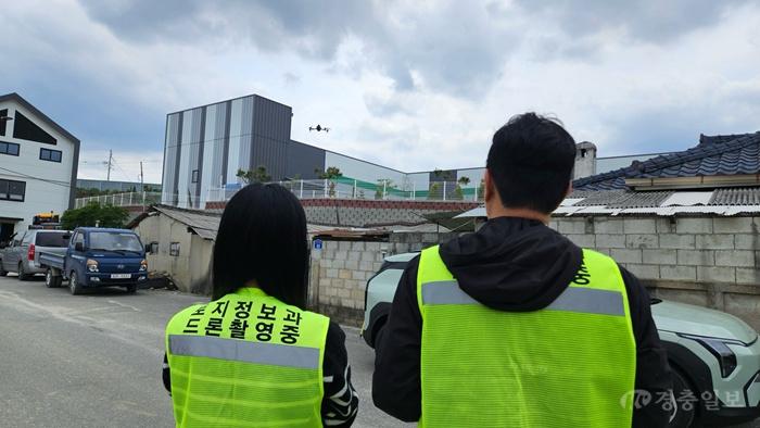 드론 띄운 이천시, 대규모 개발지 ‘지적확정측량 성과검사’ 본격화