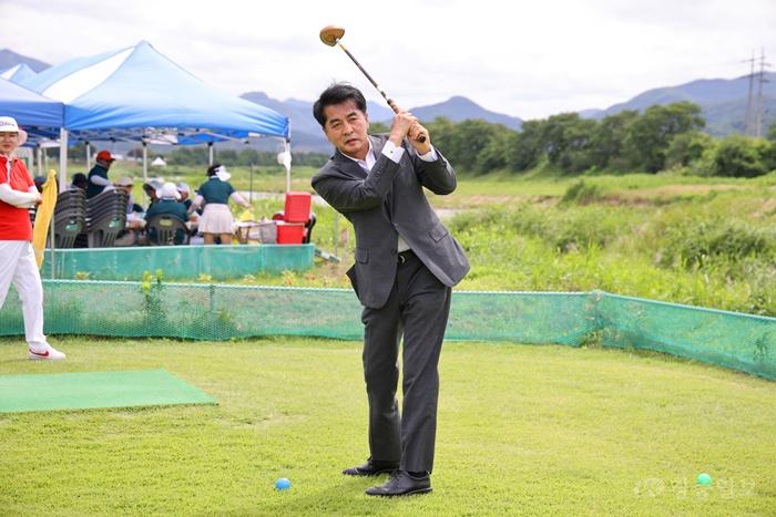 보은군, 군수기 파크골프대회 개최…동호인 화합 다져