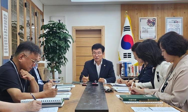 윤건영 교육감, 여름철 자연재난 대비 총력 주문…“학생 안전부터 지켜야”