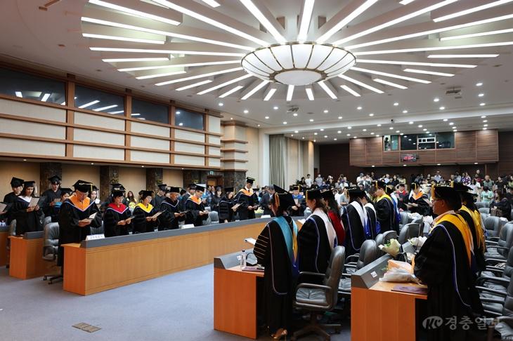선문대, 2025학년도 후기 학위수여식 개최…478명 졸업