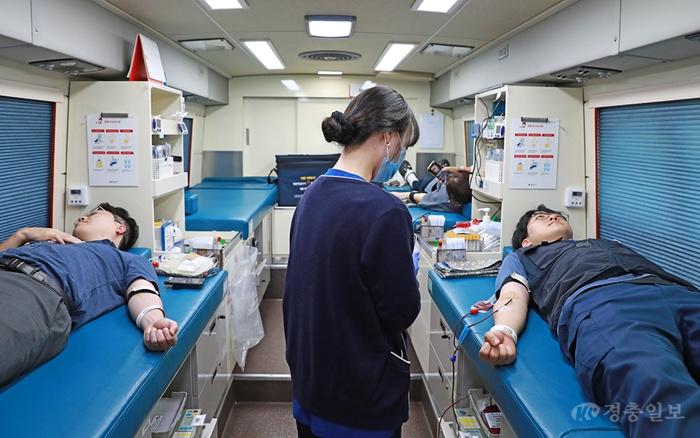 세종충남대병원 임직원, 혈액 수급 위기 극복 ‘생명 나눔 헌혈’