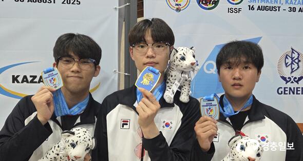 청주대 학생 아시아사격선수권대회 금메달 등 획득